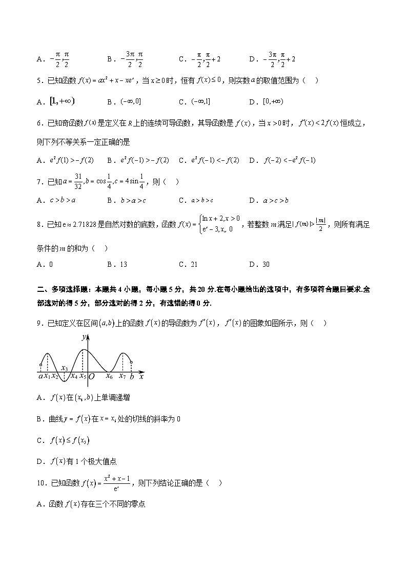 第四章 导数及其应用（综合检测）-高考数学高频考点题型归纳与方法总结（新高考通用）02
