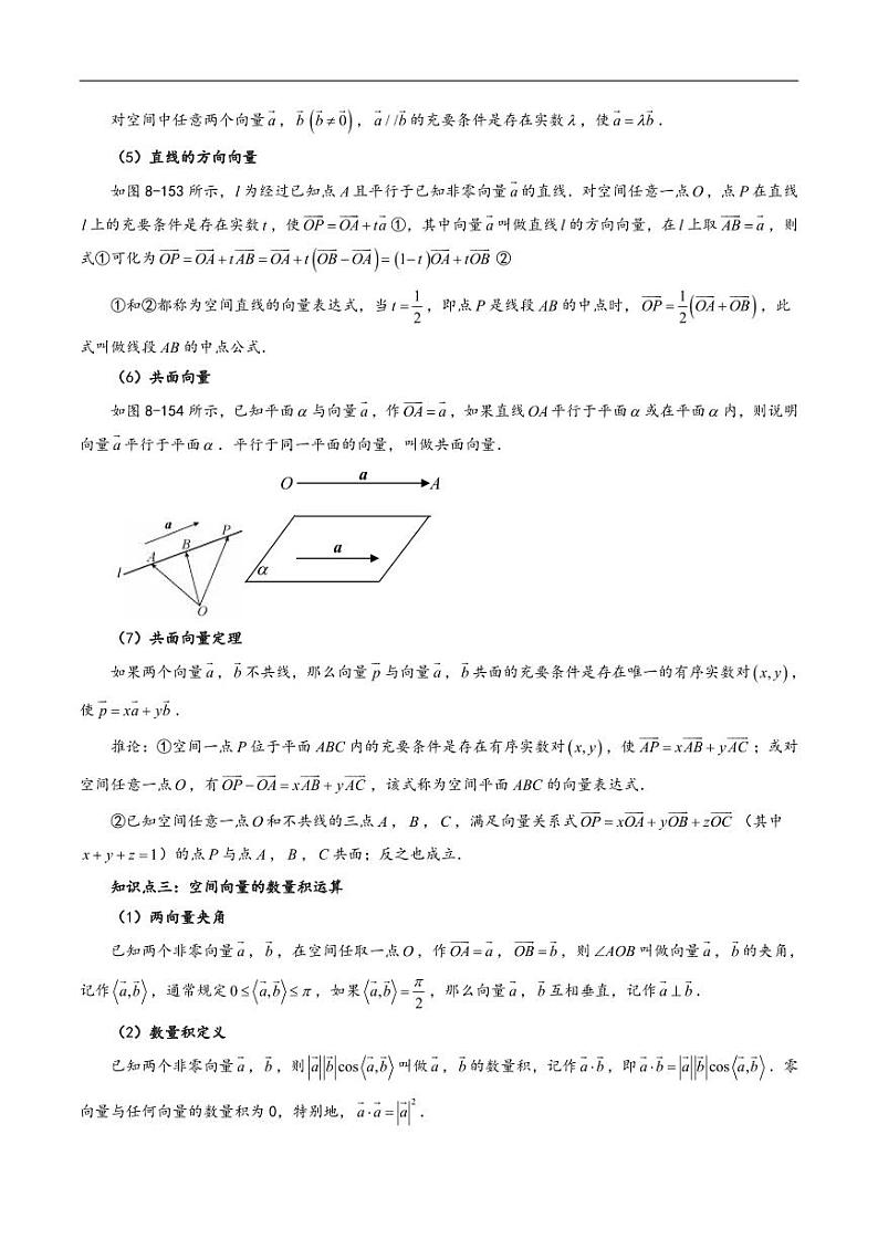 专题32 空间向量及其应用（原卷版）第2页