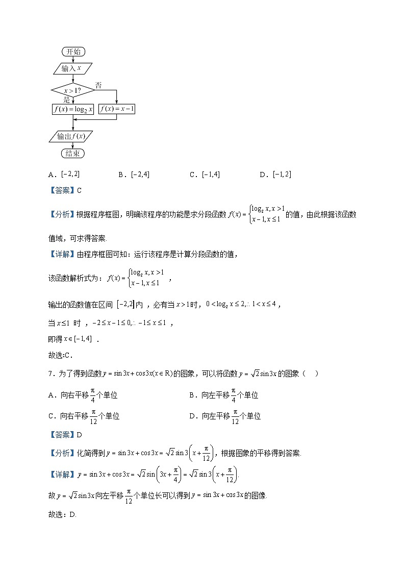 2023届四川省江油中学高三上学期第三次阶段考试数学（文）试题含答案第3页