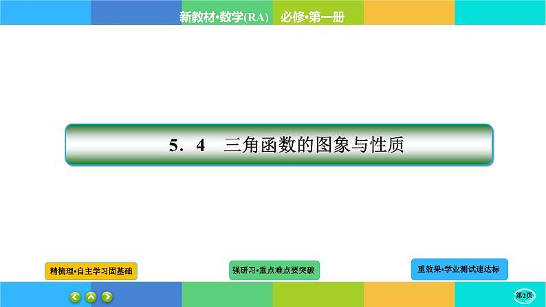 5-4-3三角函数的图象与性质课件PPT02