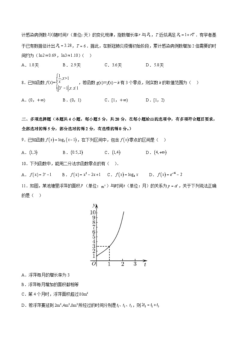 第五章 函数应用（B卷·能力提升练）（原卷版）第2页