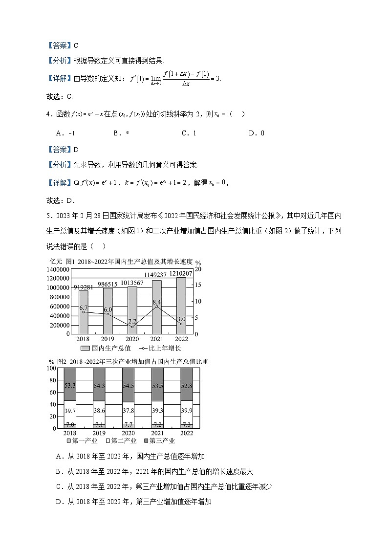 2022-2023学年四川省成都市蓉城名校联盟高二下学期期中联考数学（文）试题含答案第2页