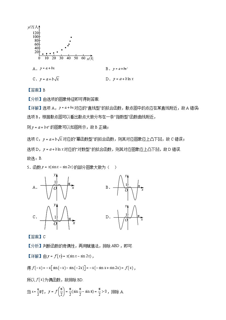2022-2023学年陕西省西安市阎良区高二下学期期末数学（文）试题含答案第2页
