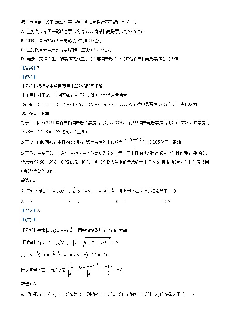 江西省重点中学盟校2023届高三数学（文）下学期第一次联考试题（Word版附解析）03