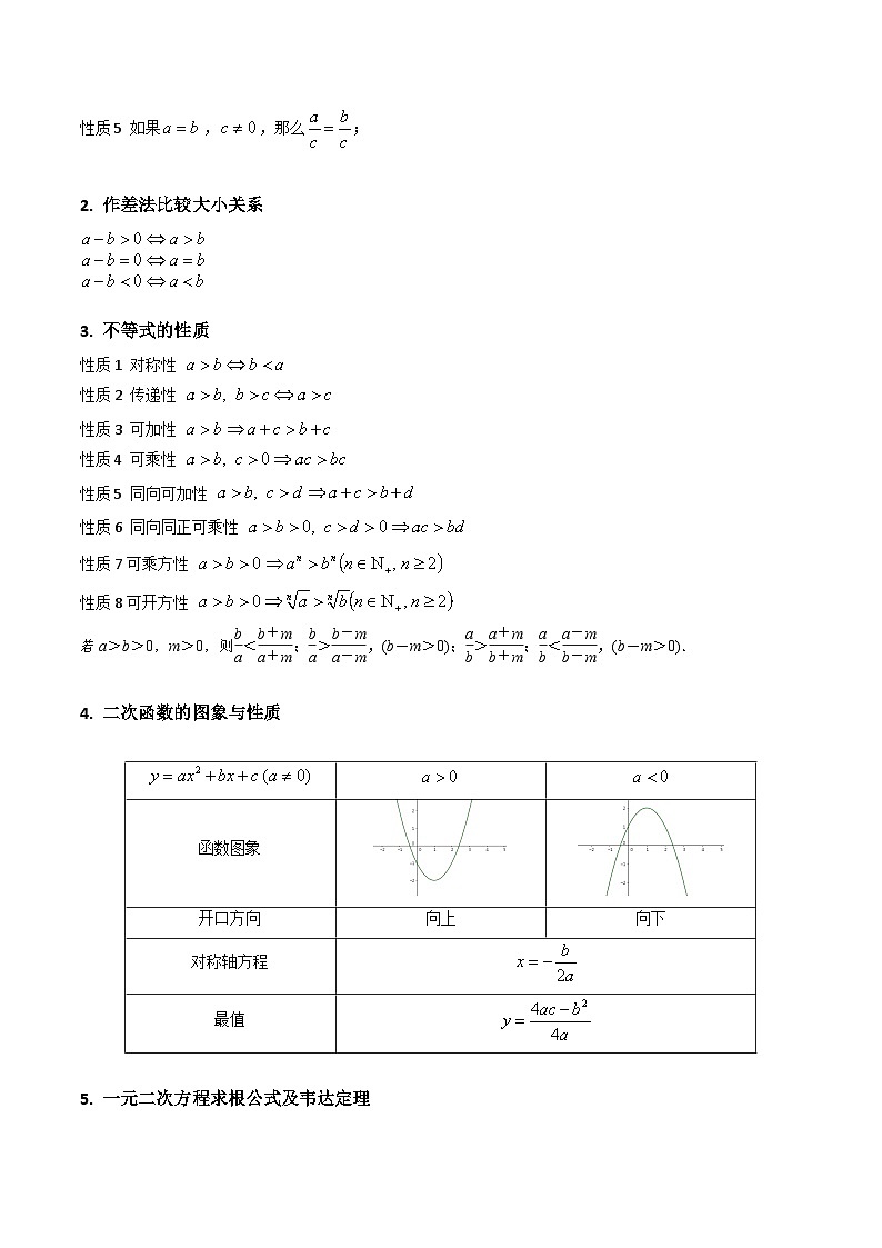 备战2024年高考数学一轮复习考点帮（新教材新高考）专题04 等式与不等式性质（教师版）02