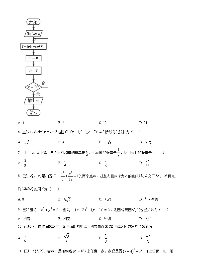 四川省宜宾市叙州区第二中学2022-2023学年高二下学期开学考试数学（理）试题无答案第2页