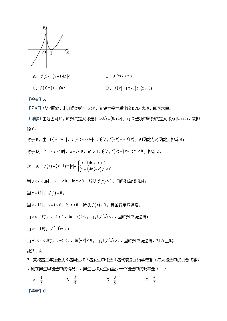2022-2023学年天津市滨海新区高二下学期期末数学试题含答案03