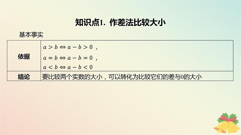 江苏专版2023_2024学年新教材高中数学第3章不等式3.1不等式的基本性质课件苏教版必修第一册04
