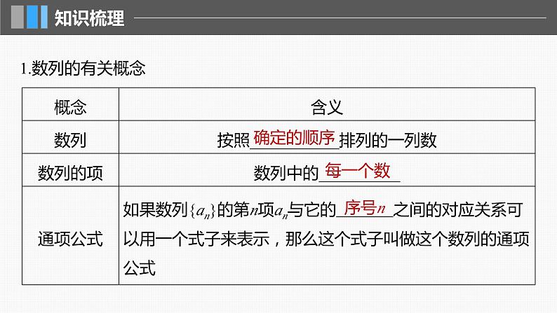 2024届高考数学一轮复习（新教材人教A版强基版）第六章数列6.1数列的概念课件05