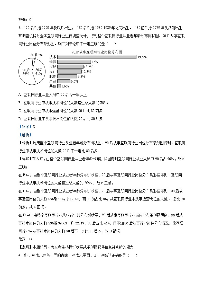四川省遂宁市射洪中学2023届高三文科数学下学期第一次月考试题（Word版附解析）02