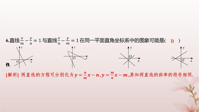 江苏专版2023_2024学年新教材高中数学第1章直线与方程测评课件苏教版选择性必修第一册05