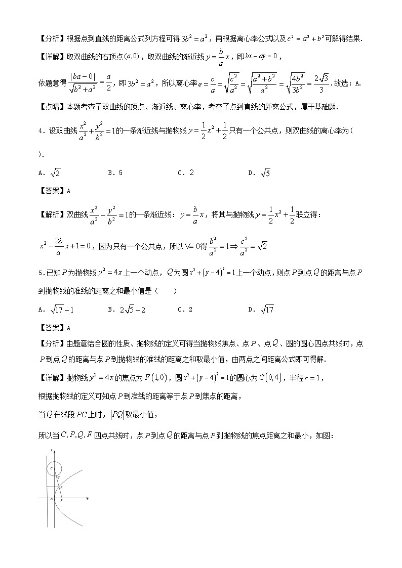 高中数学同步复习圆锥曲线的方程 教案试卷学案练习02