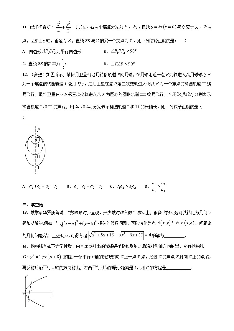 高中数学同步复习圆锥曲线的方程 教案试卷学案练习03