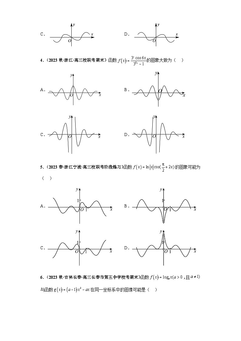 备战2024年新高考数学专题训练专题33 函数图象综合问题 单选题（新高考通用）02