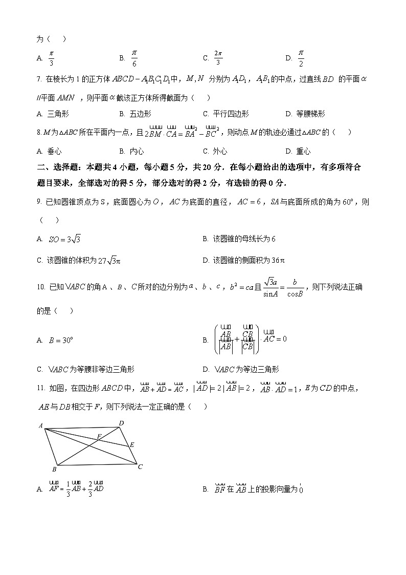 四川省成都外国语学校2023-2024学年高二上学期9月月考数学试题无答案第2页