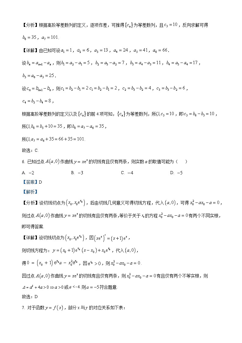 山东省日照市2022-2023学年高二数学下学期期中校际联合考试试题（Word版附解析）第3页
