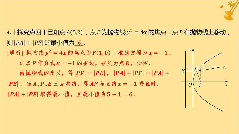 江苏专版2023_2024学年新教材高中数学第三章圆锥曲线的方程3.3.1抛物线及其标准方程分层作业课件新人教A版选择性必修第一册06