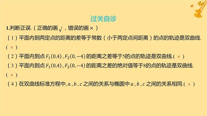 江苏专版2023_2024学年新教材高中数学第三章圆锥曲线的方程3.2.1双曲线及其标准方程课件新人教A版选择性必修第一册06