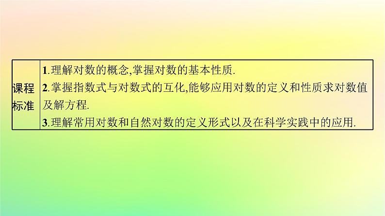 新教材2023_2024学年高中数学第4章指数函数对数函数与幂函数4.2对数与对数函数4.2.1对数运算课件新人教B版必修第二册第3页