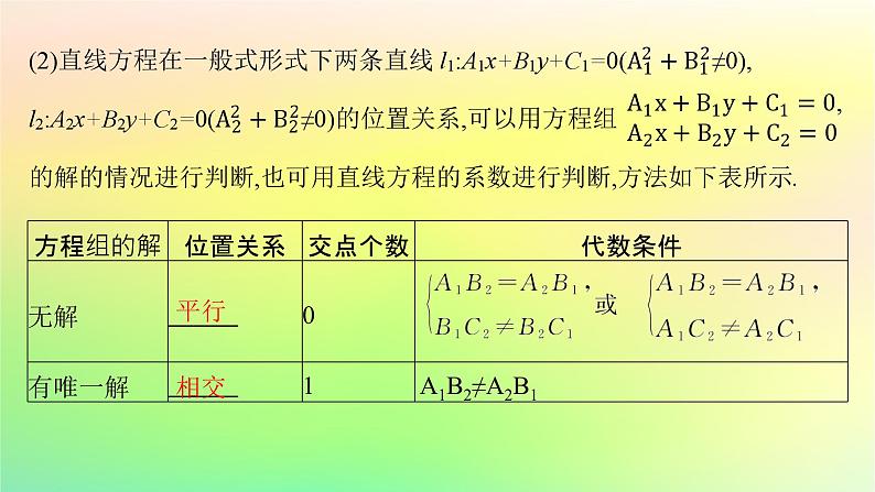 新教材2023_2024学年高中数学第二章平面解析几何2.2直线及其方程2.2.3两条直线的位置关系课件新人教B版选择性必修第一册06