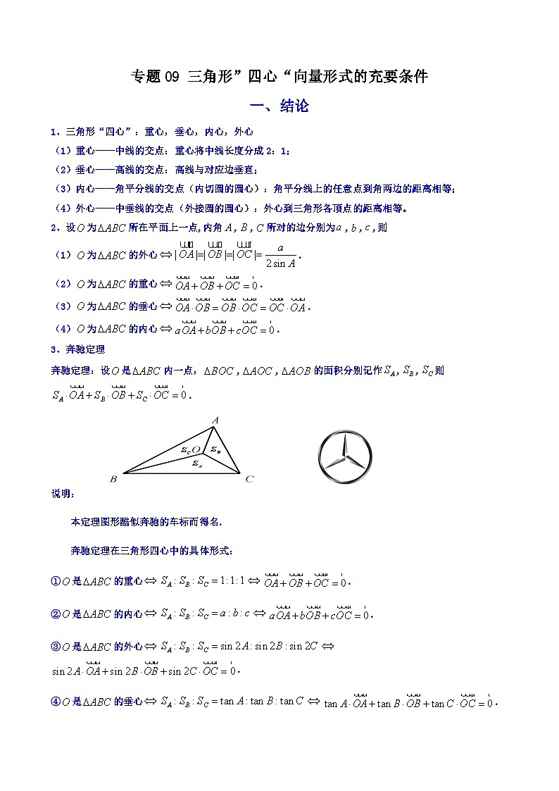 2023  高中数学二级结论高效解题17讲：结论+真题模拟题+举一反三01