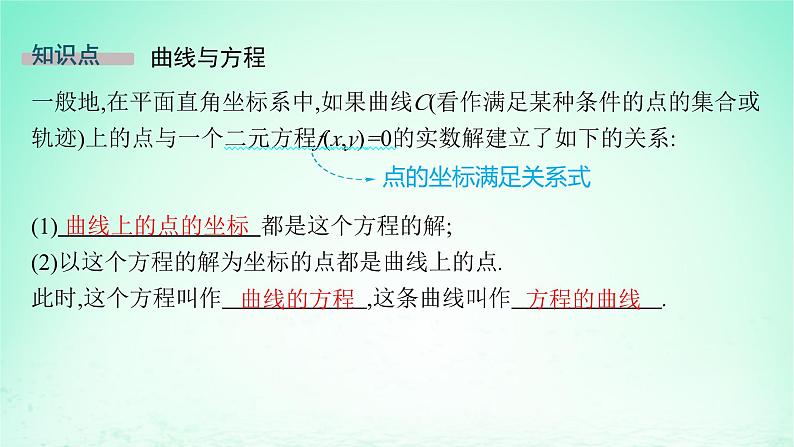 新教材2023_2024学年高中数学第3章圆锥曲线与方程3.4曲线与方程课件湘教版选择性必修第一册05