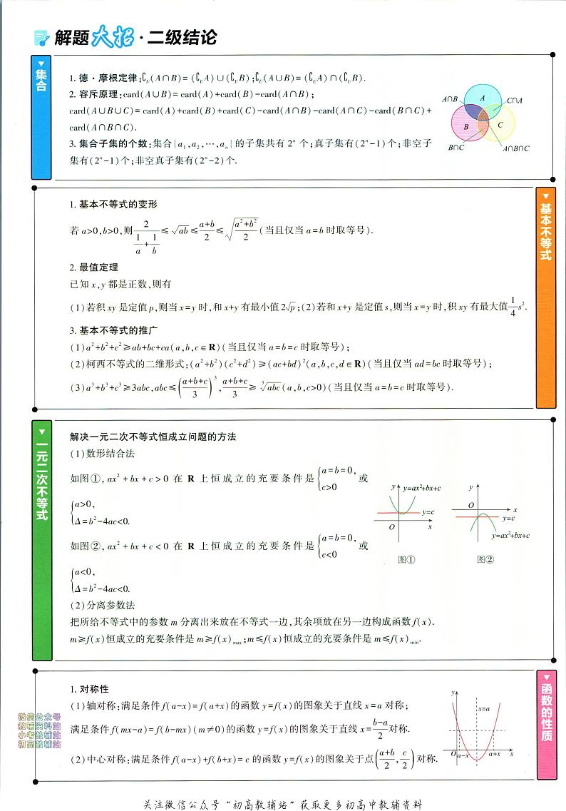 高中必刷题数学人教A版必修1第2页