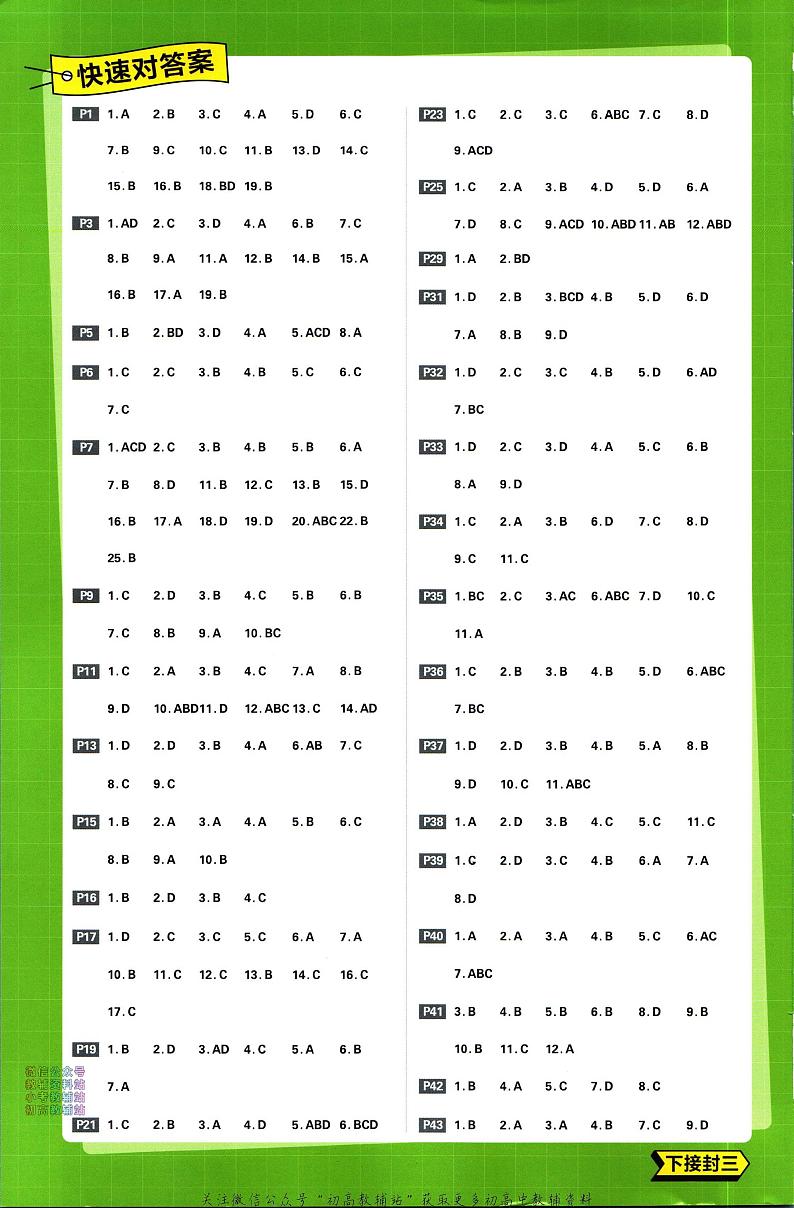 高中必刷题数学人教A版选择性必修1含答案02