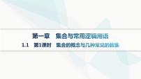 高中数学1.1 集合的概念教学演示课件ppt