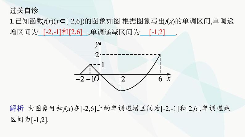 人教A版高中数学必修第一册3-2-1第1课时函数的单调性课件07