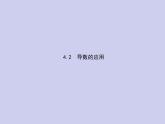 新高考数学二轮复习课件专题四4.2 导数的应用（含解析）