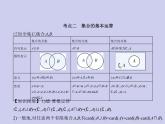 新高考数学二轮复习课件专题一 1.1 集合（含解析）
