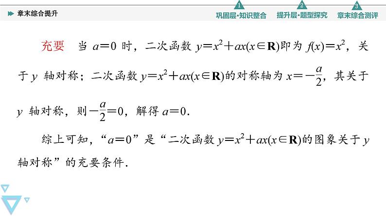 新教材数学苏教版必修第一册第2章 章末综合提升 课件08