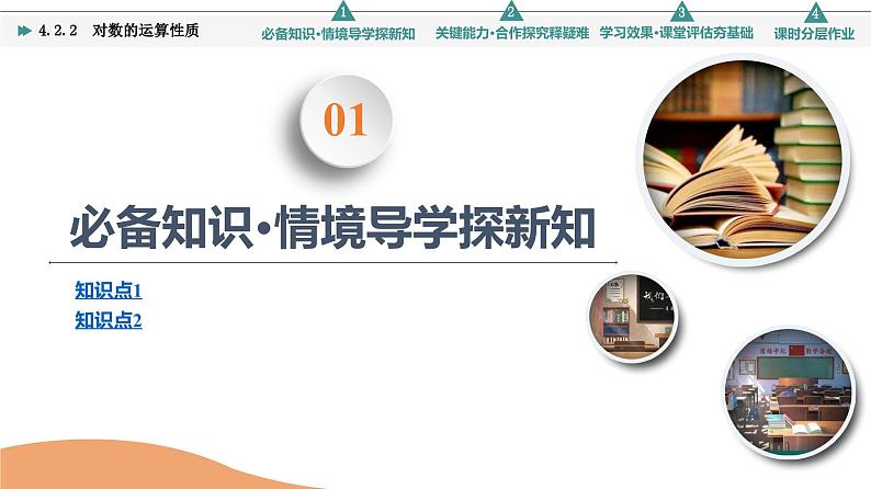 新教材数学苏教版必修第一册第4章 4.2 4.2.2　对数的运算性质 课件03