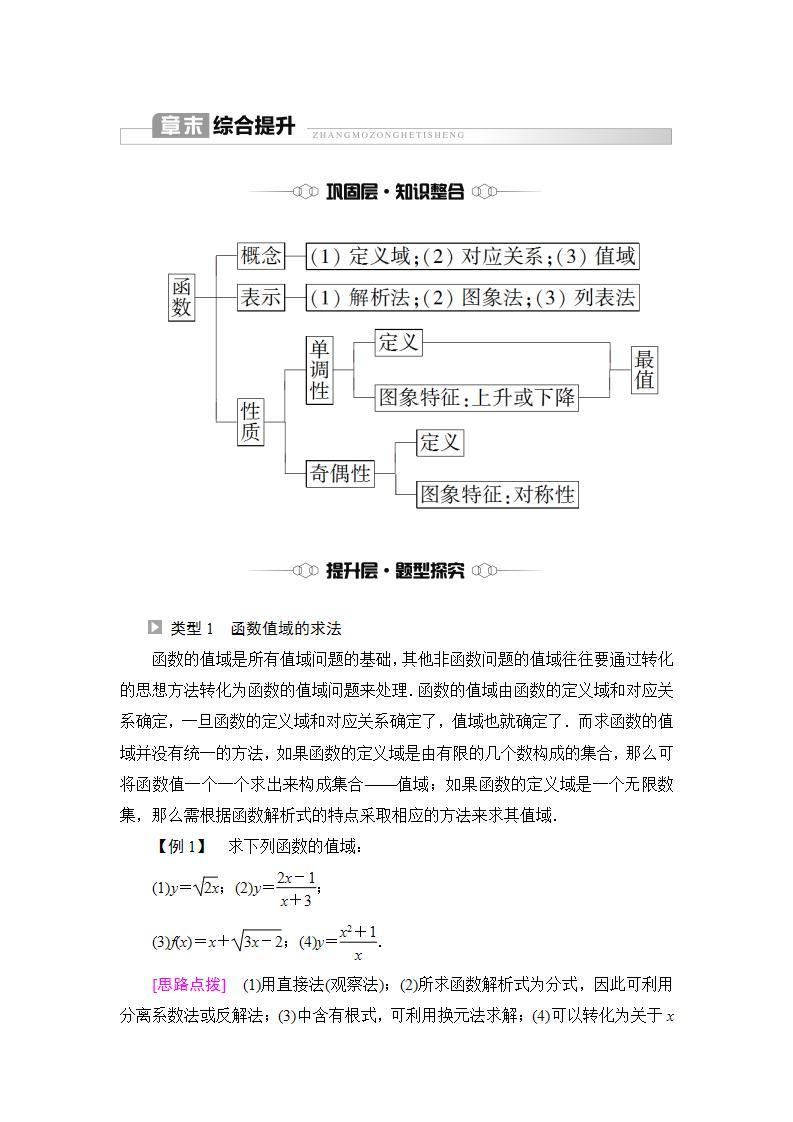 新教材数学苏教版必修第一册第5章 章末综合提升 课件01