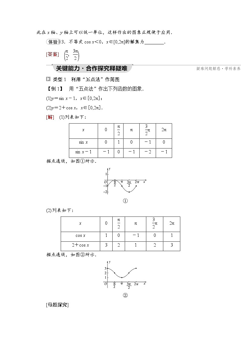 新教材数学苏教版必修第一册第7章 7.3 7.3.2 第1课时　正弦、余弦函数的图象 课件03