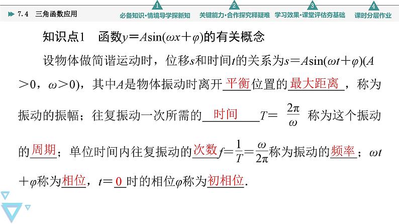 新教材数学苏教版必修第一册第7章 7.4　三角函数应用 课件05