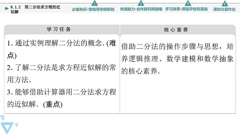 新教材数学苏教版必修第一册第8章 8.1 8.1.2　用二分法求方程的近似解 课件02