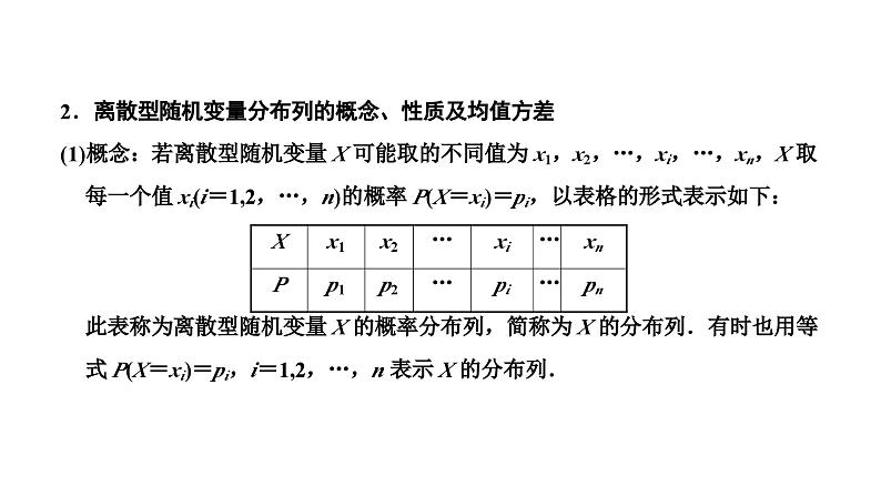 新高考数学一轮复习讲练课件10.4 随机变量的分布列、均值与方差（含解析）03