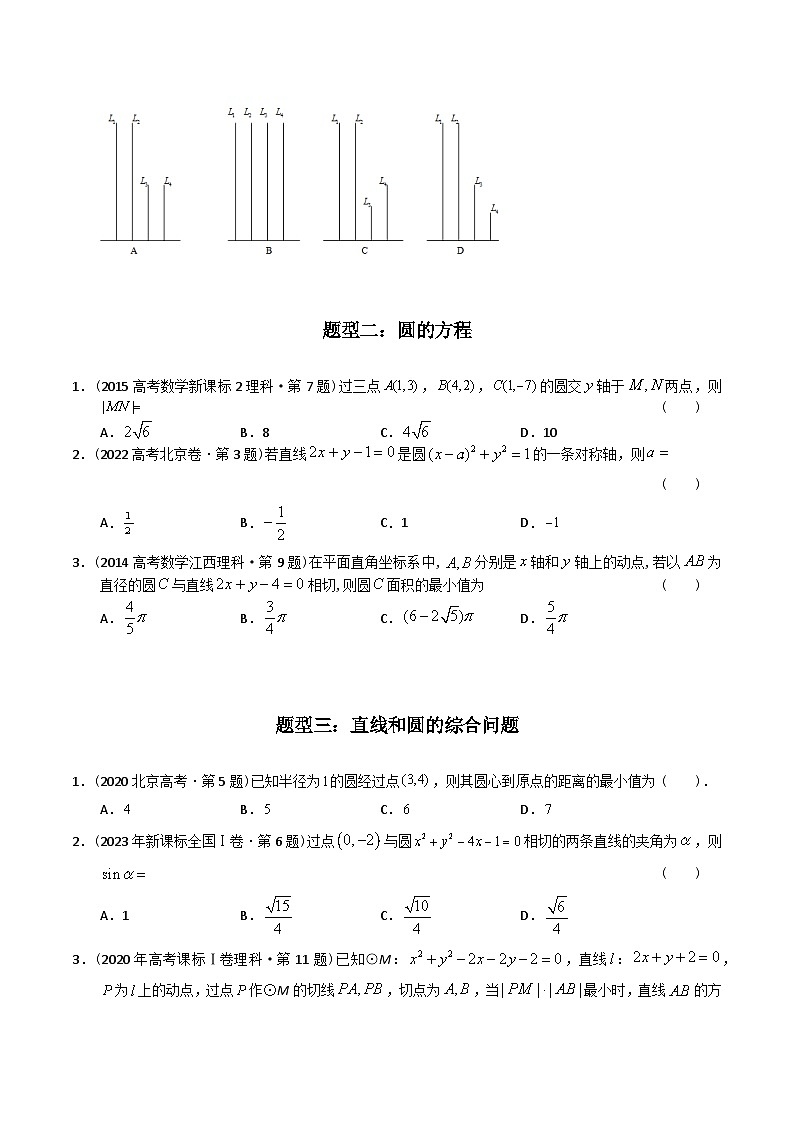专题16  解析几何选择题（理科）（原卷版）第2页