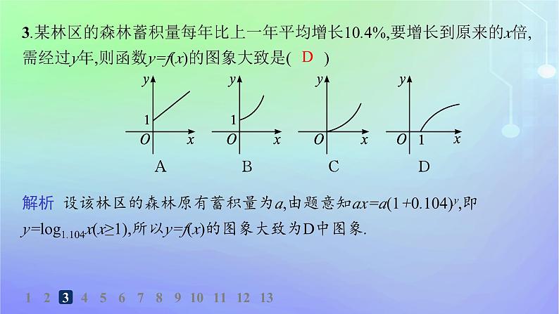 新教材2023_2024学年高中数学第5章函数应用2实际问题中的函数模型2.1实际问题的函数刻画2.2用函数模型解决实际问题分层作业课件北师大版必修第一册04