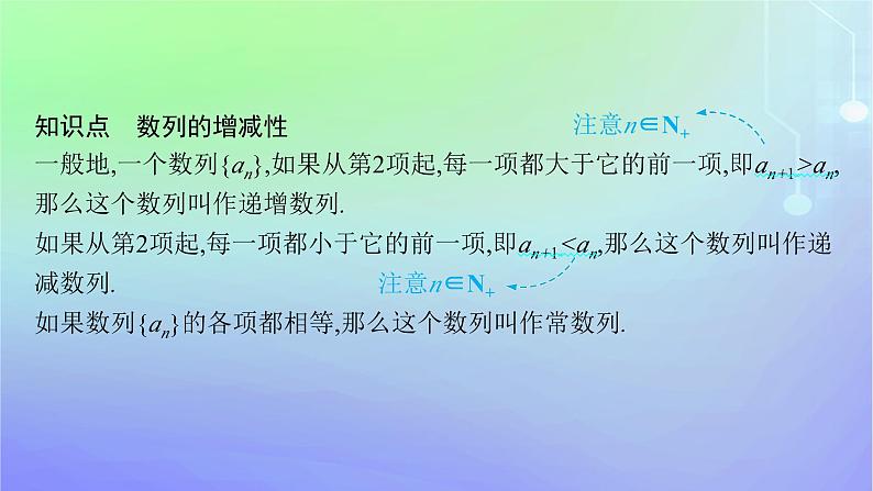 新教材2023_2024学年高中数学第一章数列1数列的概念及其函数特性1.2数列的函数特性课件北师大版选择性必修第二册05