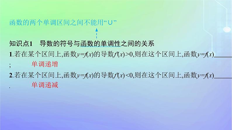 新教材2023_2024学年高中数学第二章导数及其应用6用导数研究函数的性质6.1函数的单调性课件北师大版选择性必修第二册第5页