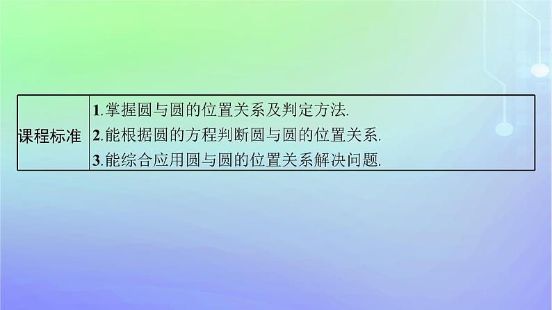 新教材2023_2024学年高中数学第一章直线与圆2圆与圆的方程2.4圆与圆的位置关系课件北师大版选择性必修第一册03