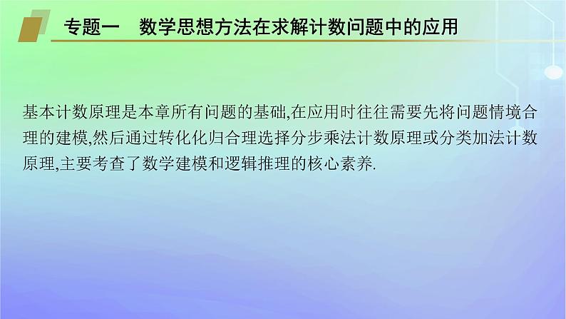 新教材2023_2024学年高中数学第五章计数原理本章总结提升课件北师大版选择性必修第一册第8页