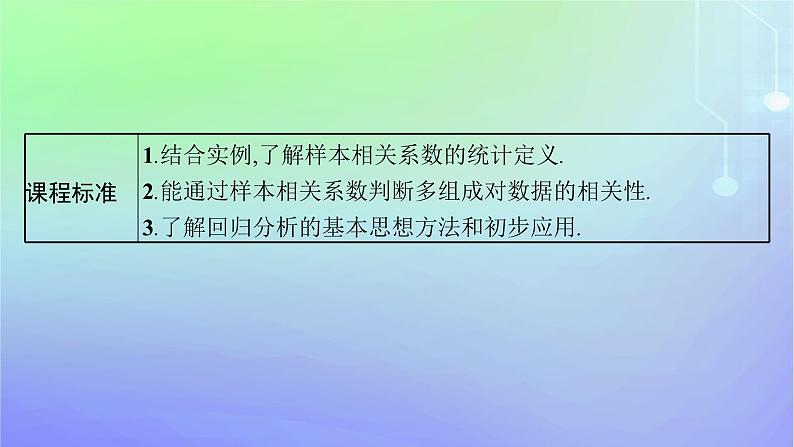 新教材2023_2024学年高中数学第七章统计案例2成对数据的线性相关性2.1相关系数2.2成对数据的线性相关性分析课件北师大版选择性必修第一册03