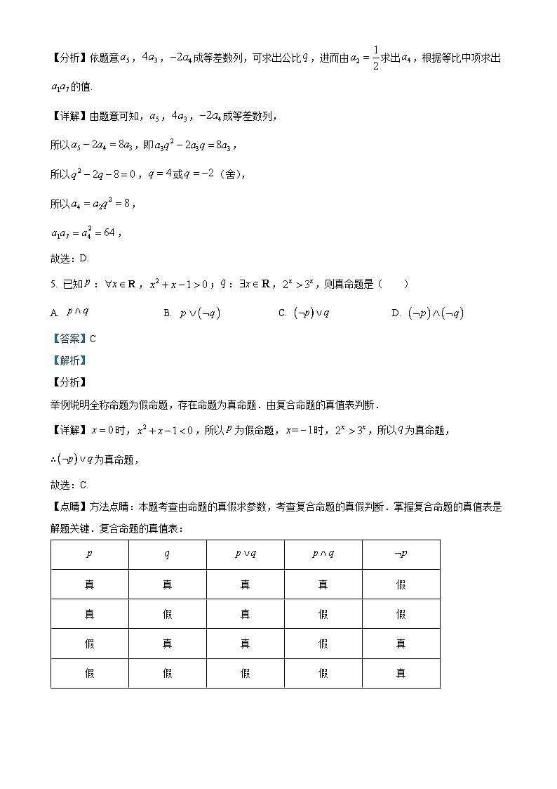 四川省宜宾市叙州区第二中学2023届高三数学（理）三诊模拟试题（Word版附解析）03