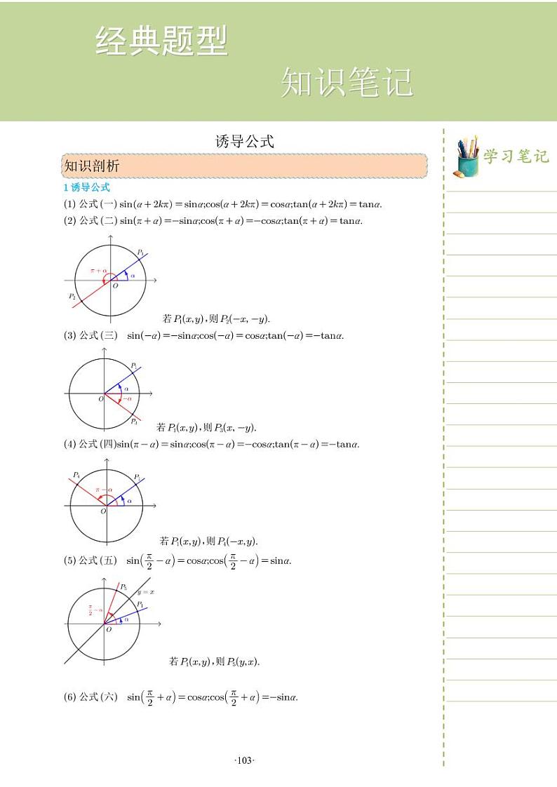 新教材高一数学上学期期末高分专项复习考点 14 诱导公式（教师版）第1页