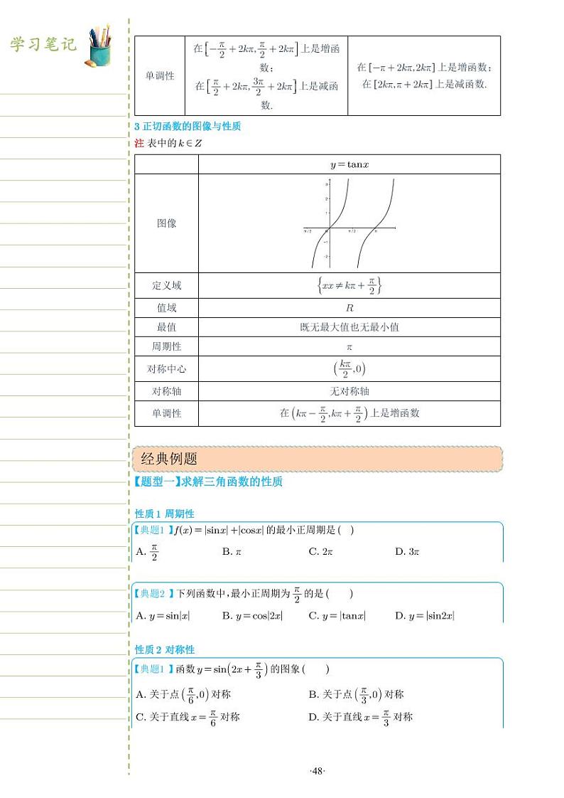 新教材高一数学上学期期末高分专项复习考点 15 三角函数的图像与性质（2份打包，原卷版+教师版）02