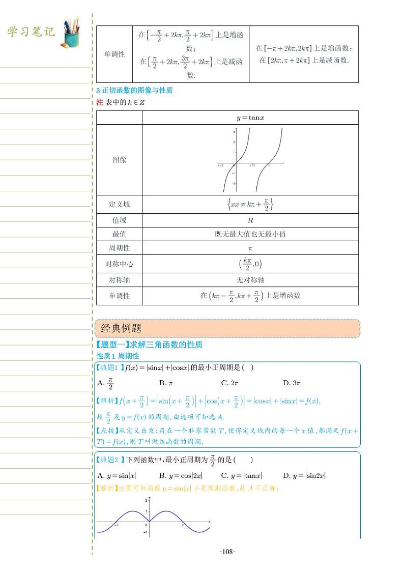 新教材高一数学上学期期末高分专项复习考点 15 三角函数的图像与性质（2份打包，原卷版+教师版）02